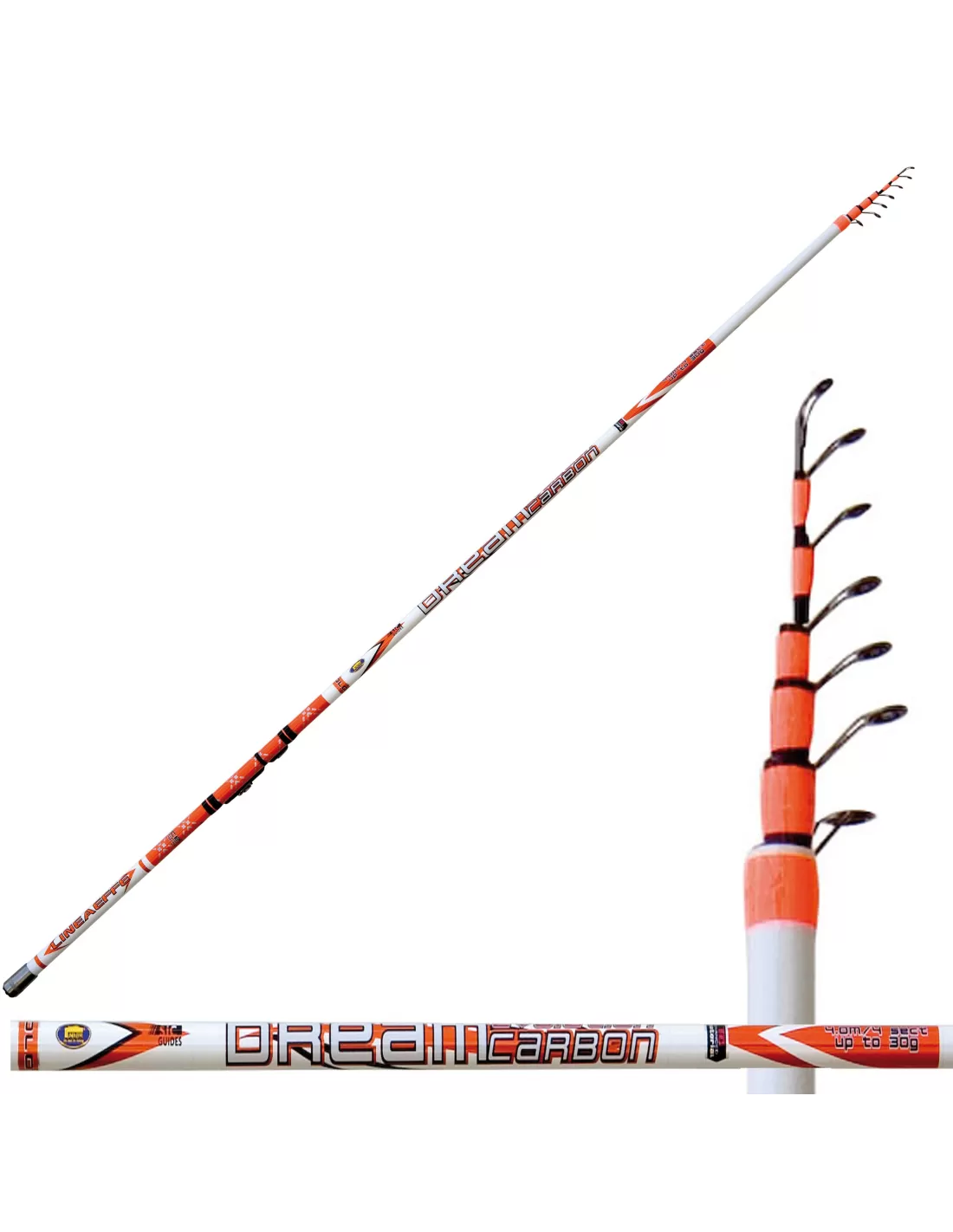 Lineaeffe Dream Carbon Bolo Fishing Barrel Bolognese Carbon Tress