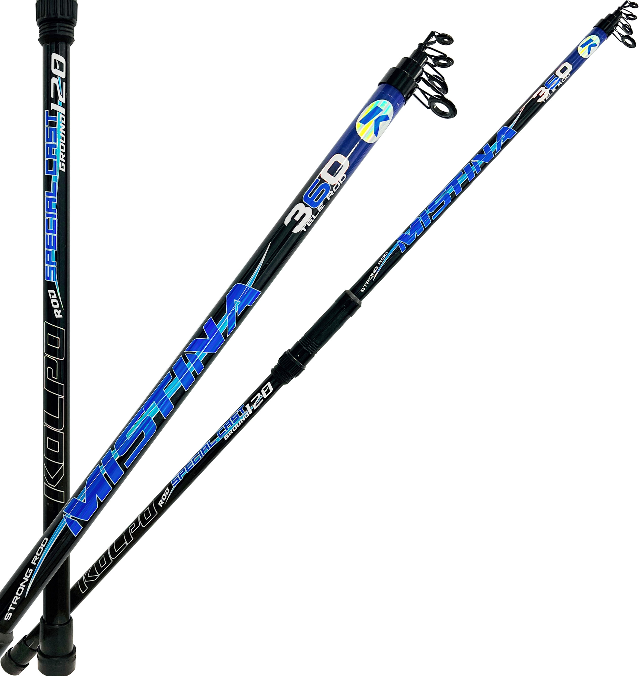 Colmic Electra 3 Fishing Rod in Three Sections Balanced 100/200 gr 4.20 mt