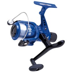 2 X LINEAEFFE Sol Float / Spinning Fishing Reel With Line BLUE
