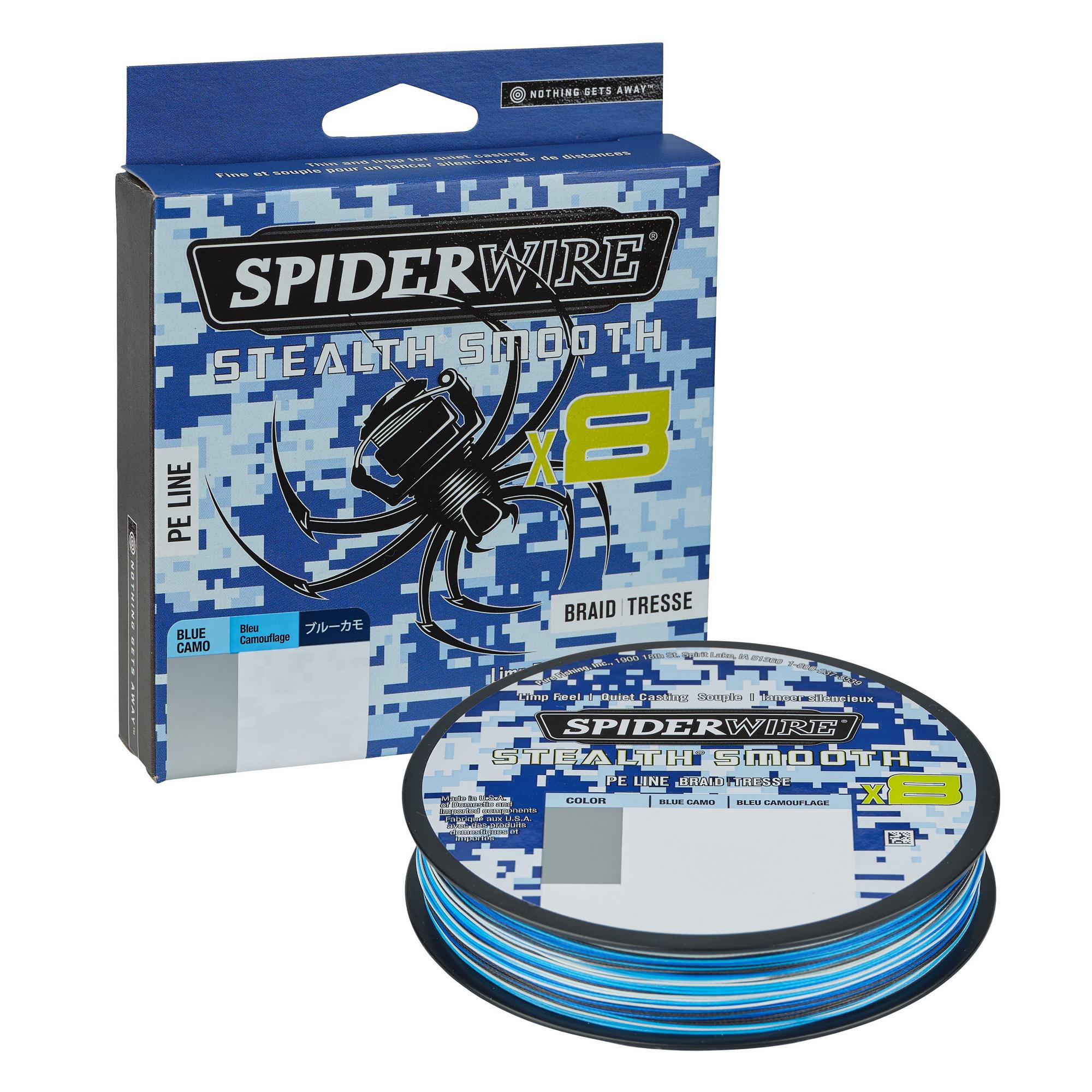 SpiderWire Stealth Smooth 8 braid review - around £15 or less for
