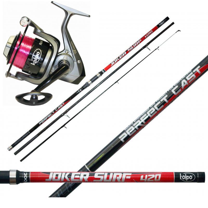Kolpo Combo Fishing Trout Lake Top Quality Reed and Reel