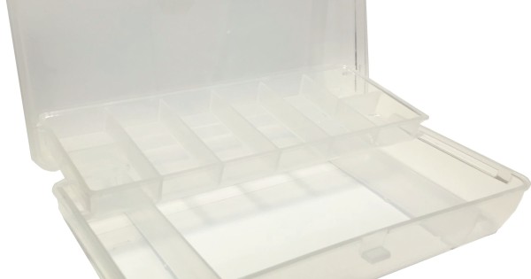 Yamashiro Transparent Box with Double Minuteria Door Compartment