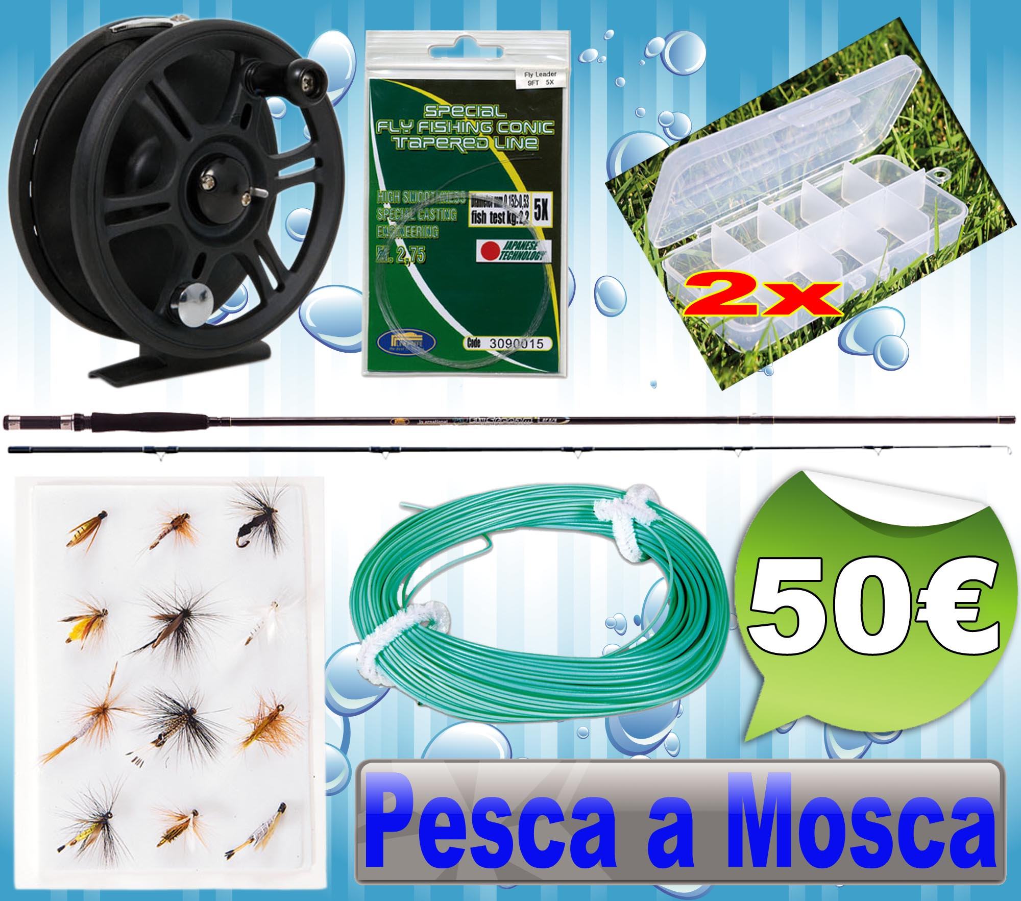 Fly fishing Kit  Pescaloccasione